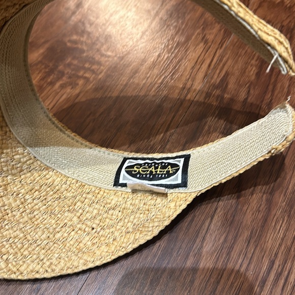 SCALA - SEWN BRAID VISOR Neutral Color - Picture 4 of 5